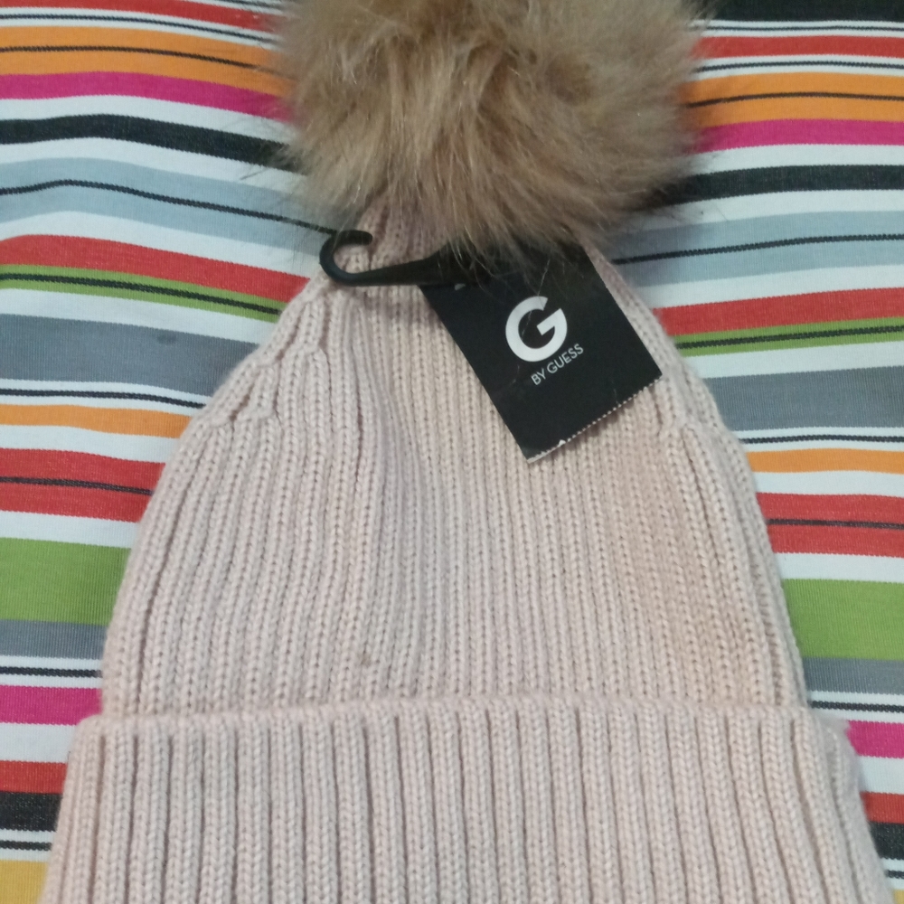 G BY GUESS pink beanie